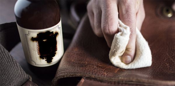 cleaning leather