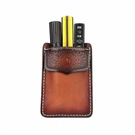 革のシャツポケットペンホルダーハンドメイドポケットプロテクター