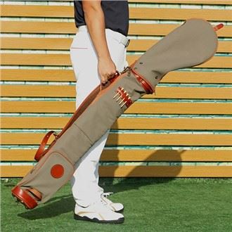 サンデーゴルフクラブバッグトラベルケース-グレー