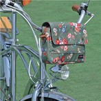 ビンテージ バイク パニエ 自転車ハンドルバー バッグ